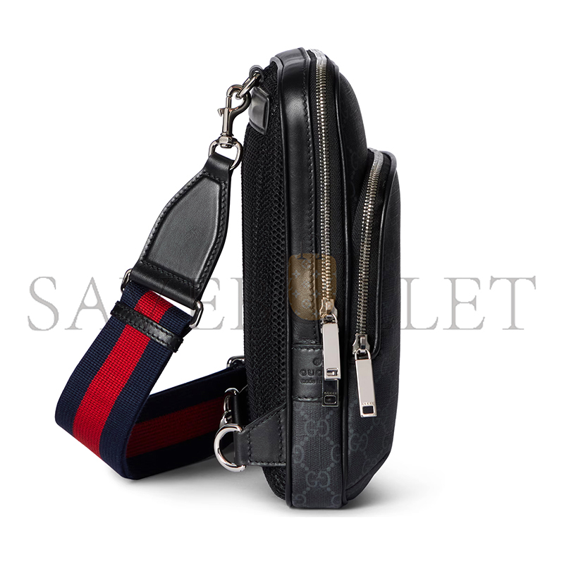 GUCCI GG BLACK SMALL SLINGBAG 822073 (27*17*6cm)
